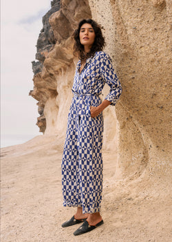 Frances Jumpsuit Maroc Tile