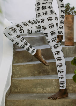 Lyocell Leggings All Eyes KOMANA